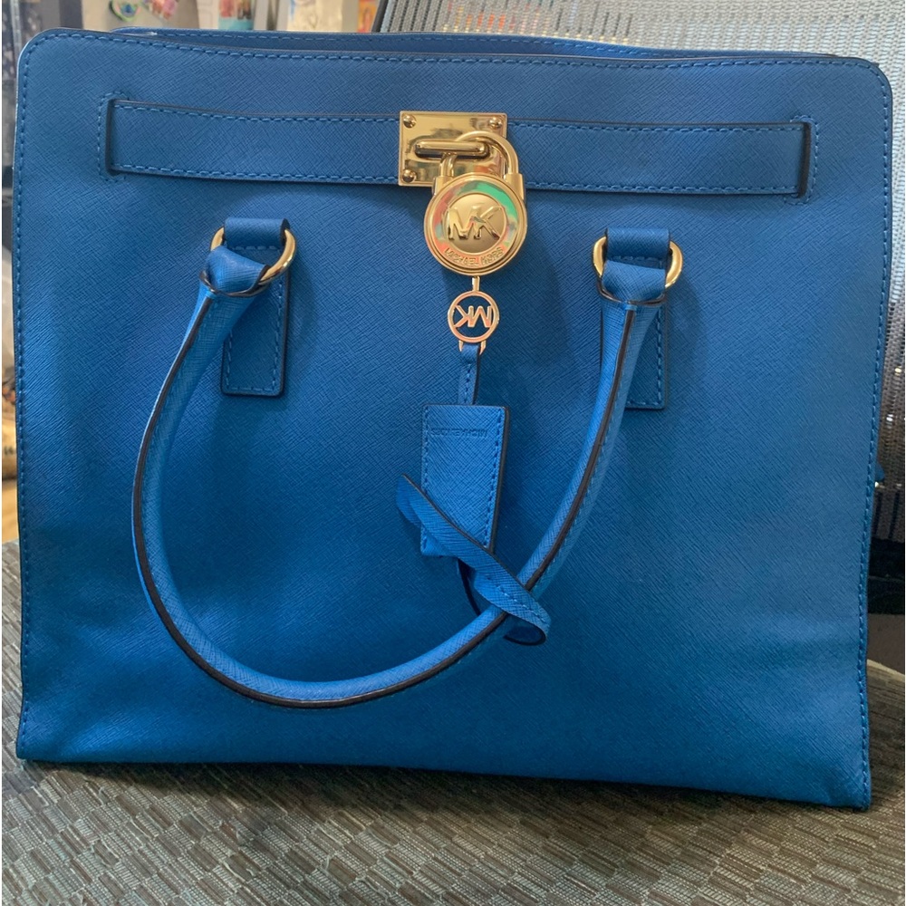 Michael Kors Blue Handbag